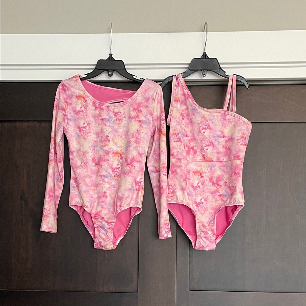 Cat & Jack Girls Leotard Bundle of 2 Size Small 6/6X NEW